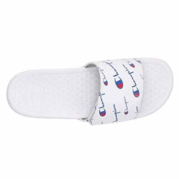 Champion Unisex Slide Sandal White NIB - Picture 5 of 8